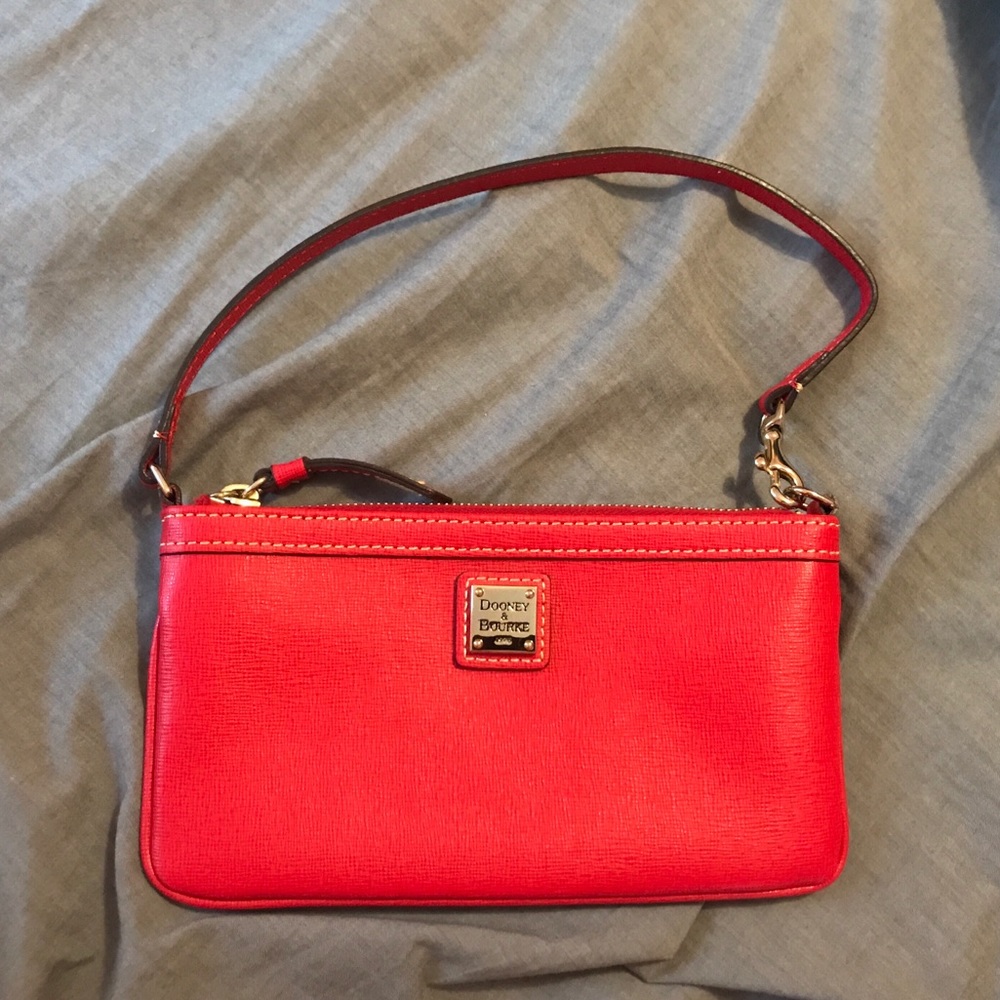 Red Dooney&Bourke wristlet